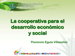 Presentación - Alianza Cooperativa Internacional en las Américas