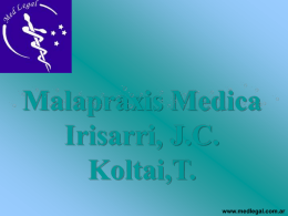 Introduccion a la MalaPraxis