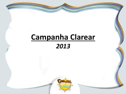 CLAREAR_Resultados 2º Semestre 2013