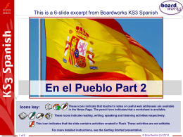 Icons key: En el Pueblo Part 2