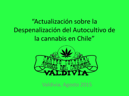 Centro Cultural “Amigos del Cannabis Valdivia”