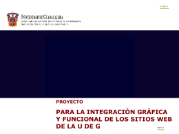 Diapositiva 1 - Universidad de Guadalajara