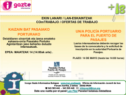Diapositiva 1 - Ayuntamiento de Irun
