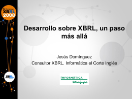 D. Jesús Domínguez - Asociación XBRL España