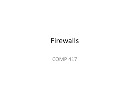 Firewalls de hardware