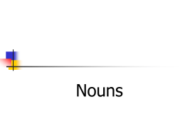 Nouns