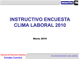 MEDICIóN CLIMA ORGANIZACIONAL HOLDING