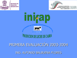 PRIMERA EVALUACIÓN 2003-2004