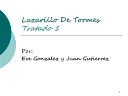 Lazarillo De Tormes Tratado 1