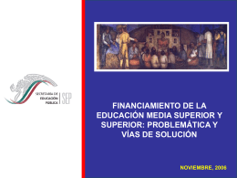 Diapositiva 1 - foro de consulta sobre educación superior y media