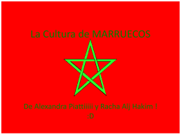 La cultura de MARRUECOS
