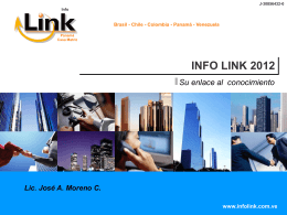infolink - XI Coloquio