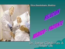14.- relacion medico paciente