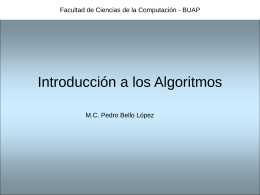 Programa - Facultad de Ciencias de la Computación