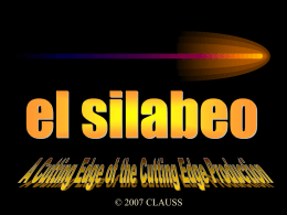 No Slide Title - Michael Clauss