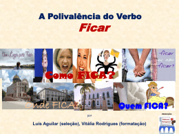 Ficar - Teia da Língua Portuguesa