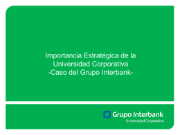 Universidad Corporativa Grupo Interbank