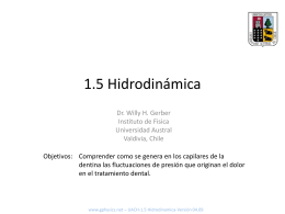 1.5 Hidrodinamica