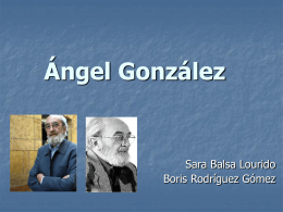 Ángel González