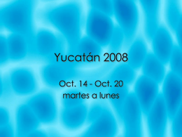 Yucatán 2008 - Mounds Park Academy