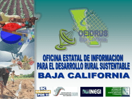 Slide 1 - Portal OEIDRUS Baja California