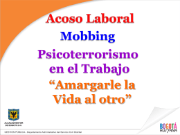 ACOSO LABORAL