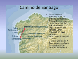 Camino de Santiago de la ría de Arousa
