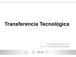 Transferencia Tecnológica - Repositorio Digital