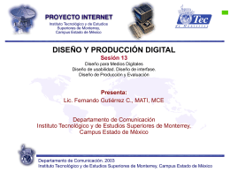 Sesión 13 - Fernando Gutiérrez :: Tecnología y Sociedad