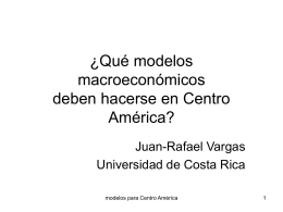 Modelos Macroeconómicos
