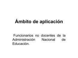 Ámbito de aplicación