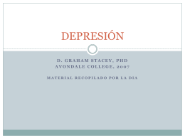 Depresión presentación