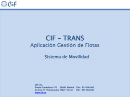 Diapositiva 1 - CIF