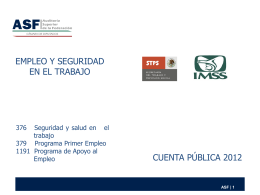 Diapositiva 1 - Auditoría Superior de la Federación
