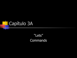 3A - Let`s commands