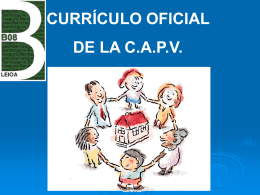 competencias y currículo oficial - CEP de Alcalá de Guadaíra