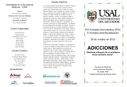 Descargar el programa - Universidad del Salvador