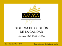 SISTEMA DE CALIDAD