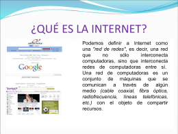 Presentacion de internet