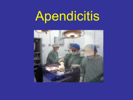 apendicitis.