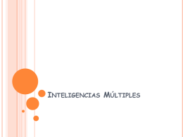 Inteligencias Múltiples - AsesoriaPedagogica2010