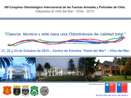 XIII Congreso Odontológico Internacional de las Fuerzas Armadas y