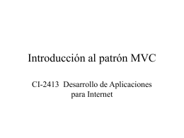 Introducción a MVC