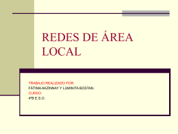 REDES DE ÁREA LOCAL - LFPT4-INFORMATIC