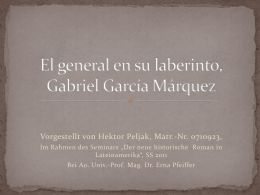 El general en su laberinto von Gabriel García Márquez