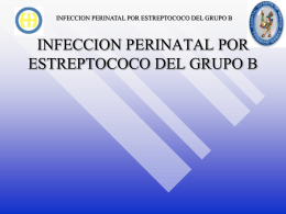 Infección Perinatal por Estreptococo del Grupo B - Tu