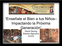 2012 Christian Education Workshop