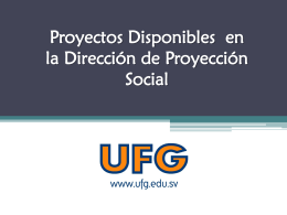 Diapositiva 1 - Universidad Francisco Gavidia
