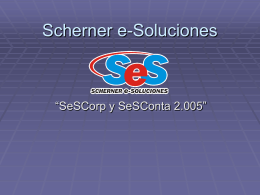 Scherner e-Soluciones - SeS Soluciones en Sistemas