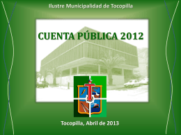 Ilustre Municipalidad de Tocopilla